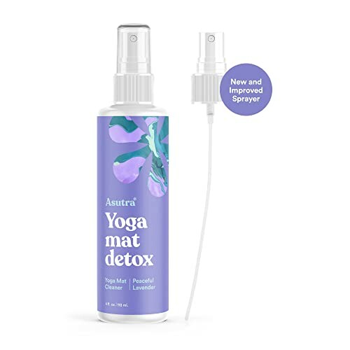 Asutra yoga mat detox spray with new improved sprayer.