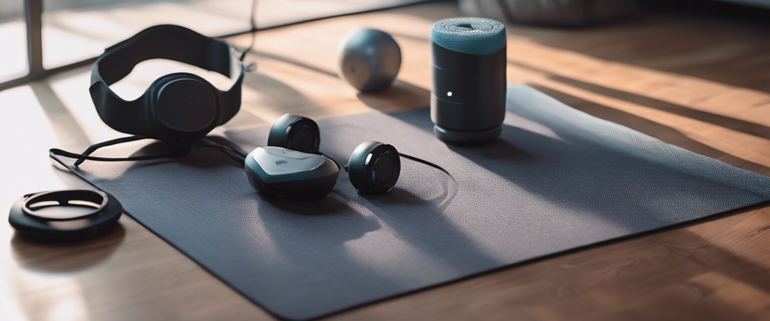 Smart yoga accessories