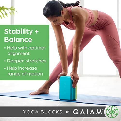 Gaiam Yoga Block